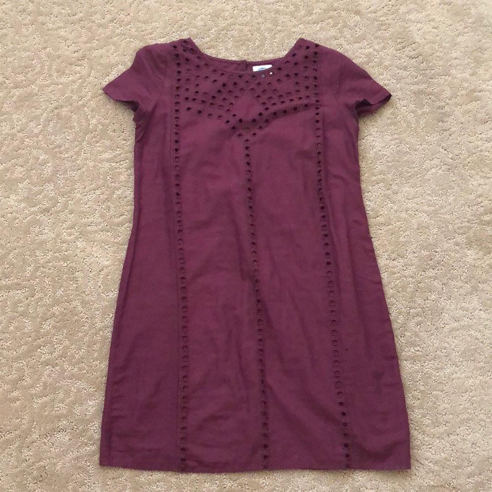 Old Navy maroon dress